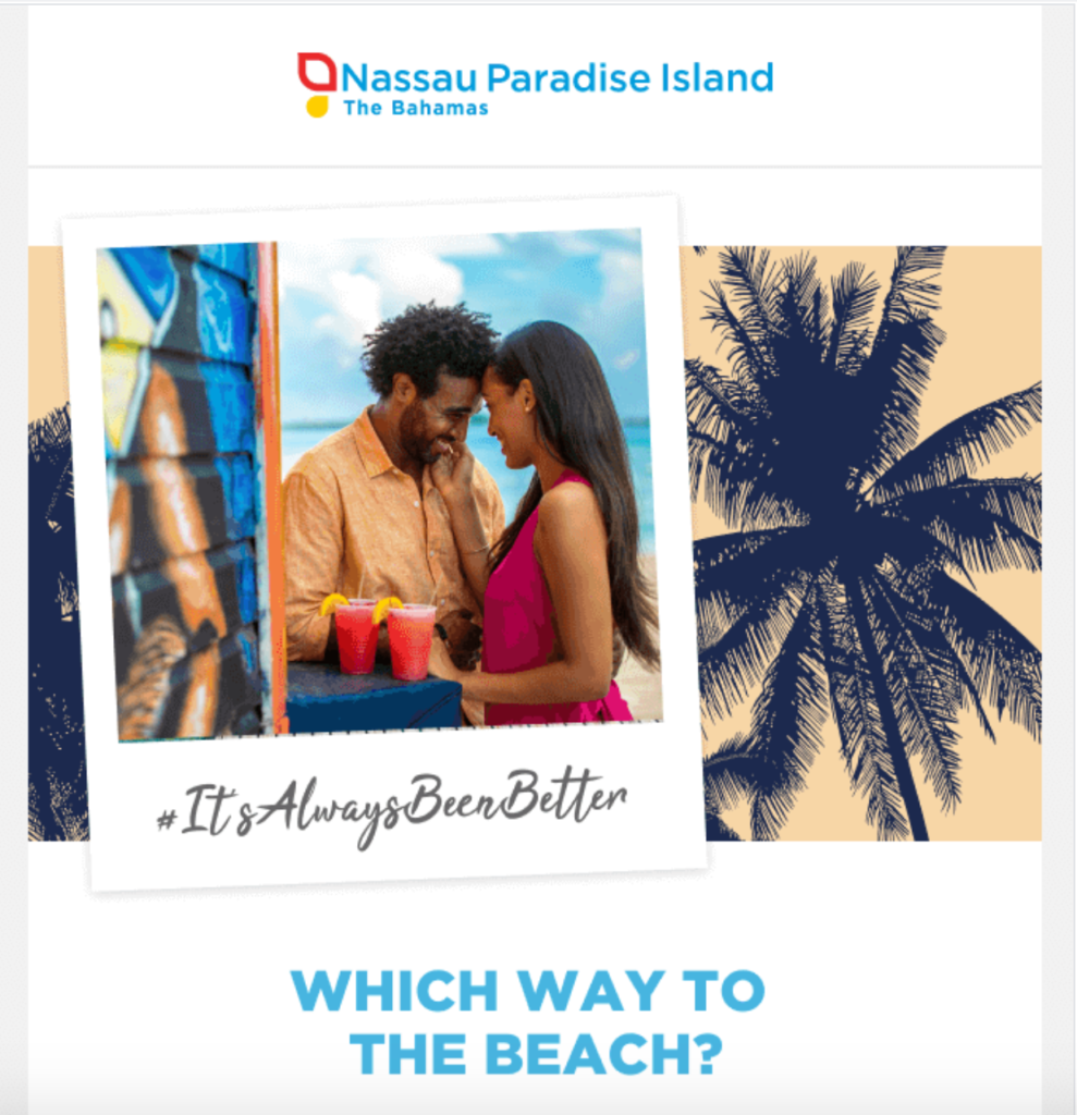 Nassau Paradise Island Email Example