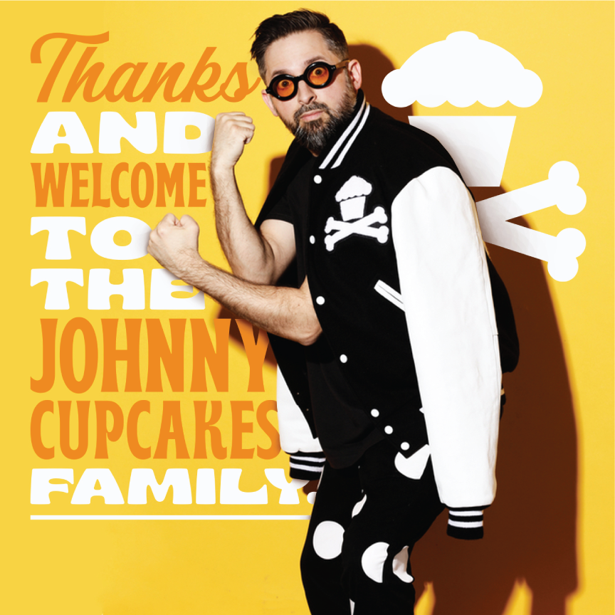 Johnny Cupcakes Thank You Hero Email Marketing for Ecommerce