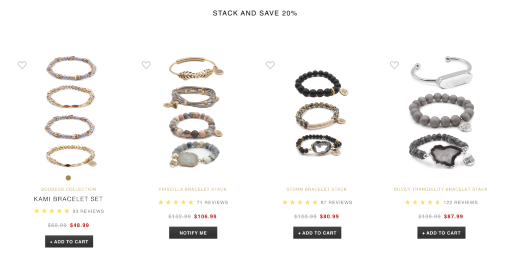 Kinsley Armelle Stack and Save Headless Commerce