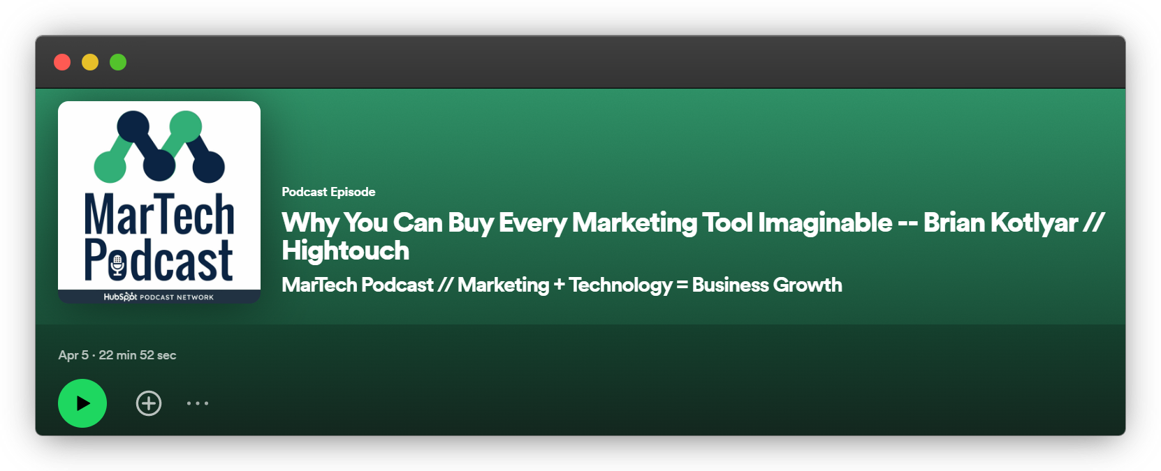 MarTech Podcast Best Episode Best Marketing Podcasts