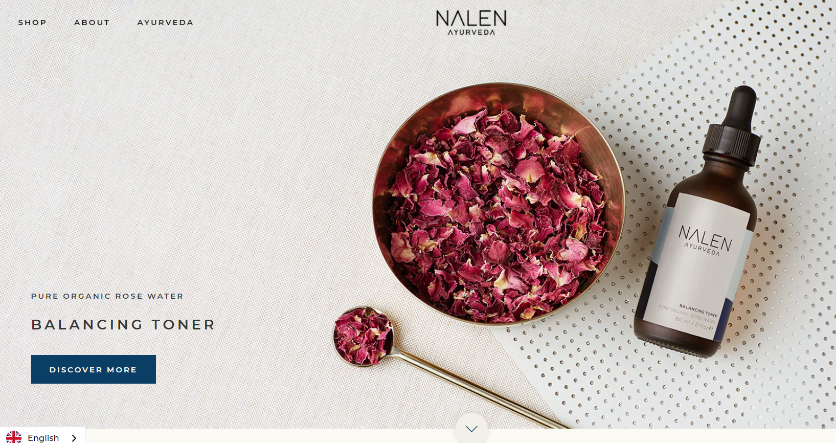 Nalen Ayurveda Product Pages Best Ecommerce Websites