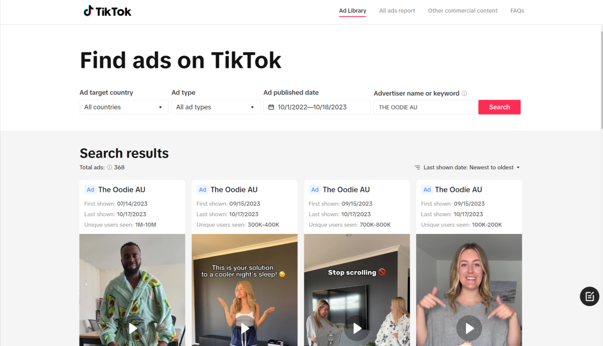 Oodie TikTok Ads Amazing Shopify Tips