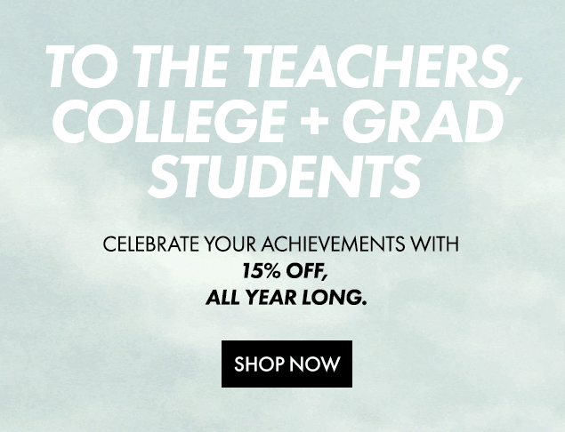 Origins Teacher and Student Discount Summer Marketing Ideas