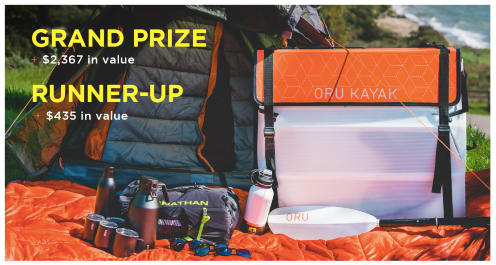Oru Kayak Grand Prize Runner Up Best Giveaway Ideas