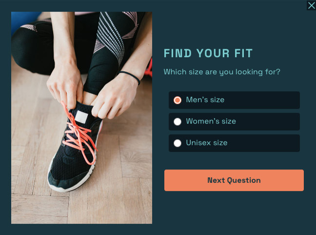 Personalized Multistep Ecommerce Popup Templates