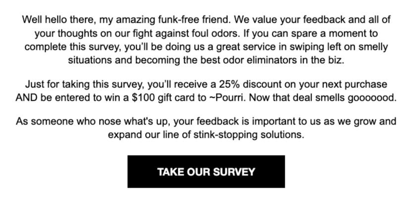 Poo~Pourri Email Example