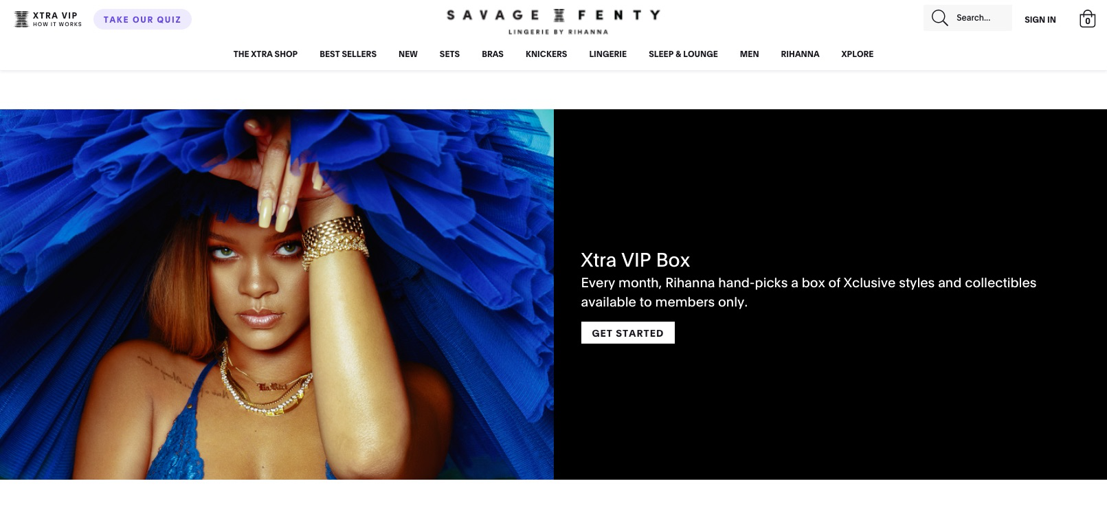 Savage X Fenty’s Xtra VIP Club