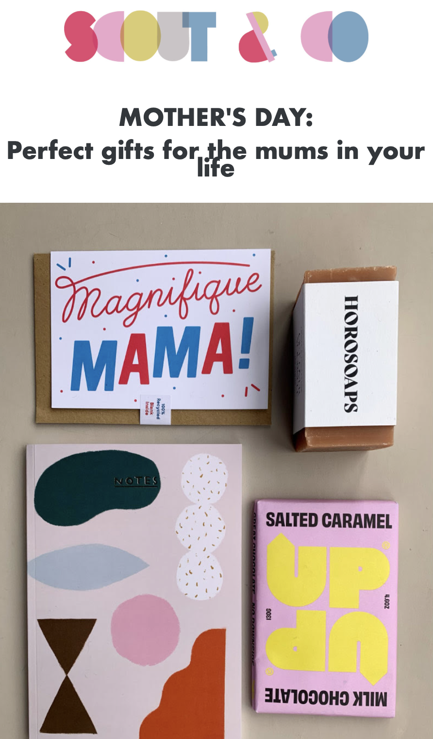 Scout & Co Mothers Day Email Hero