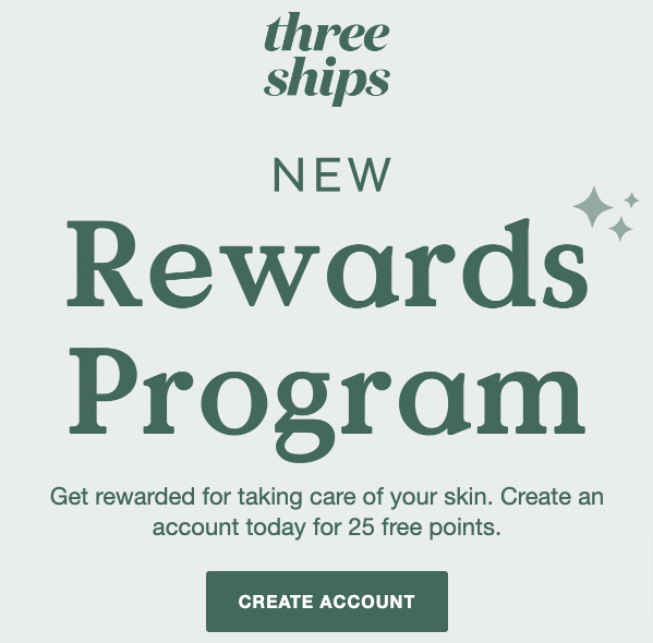 Three Ships Rewards Program Small Business Marketing Strategies