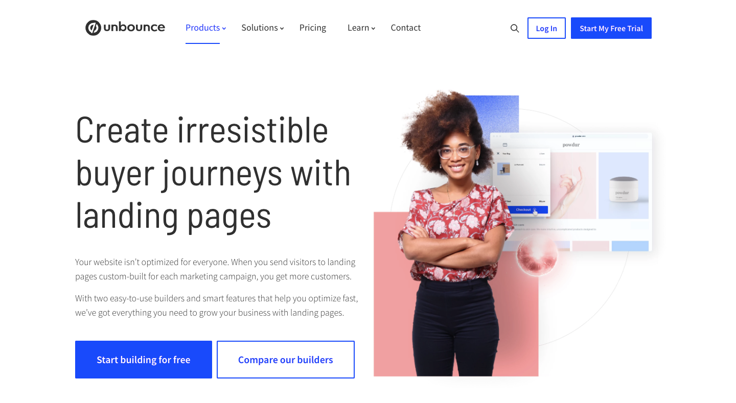 Unbounce Best Landing Page Builders