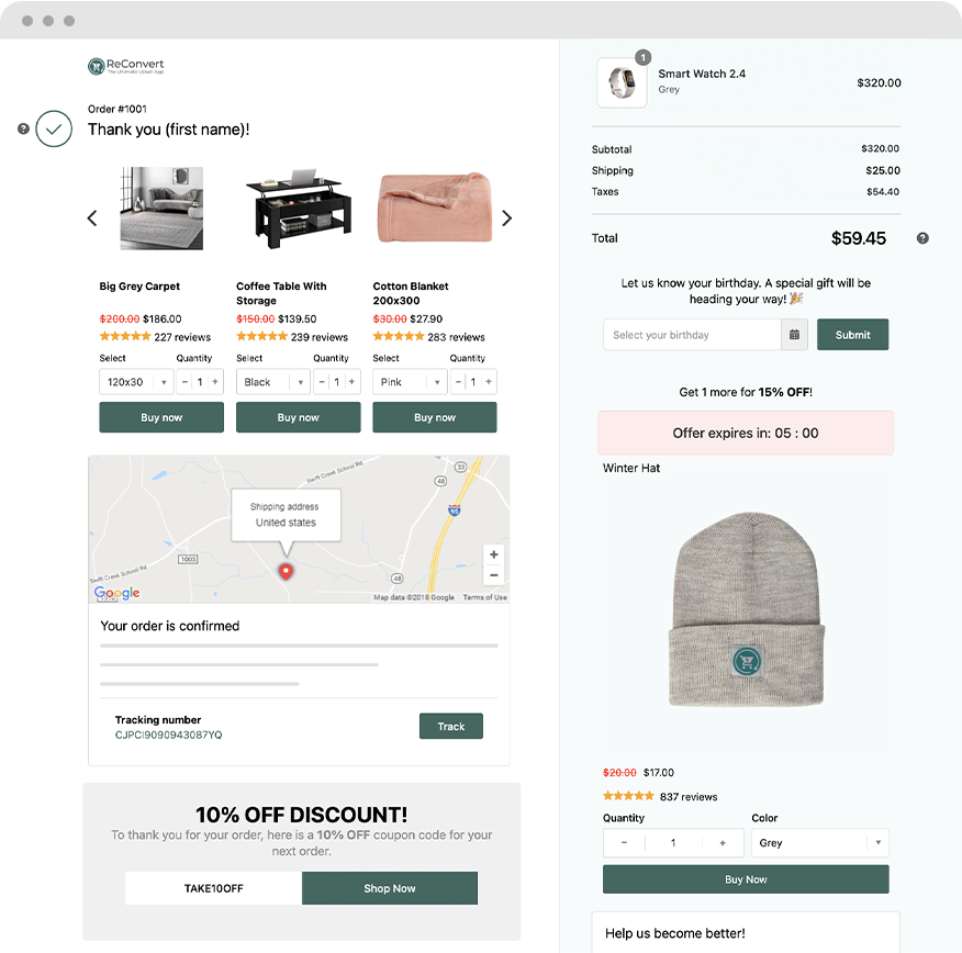 Upsell checkout page Amazing Shopify Tips