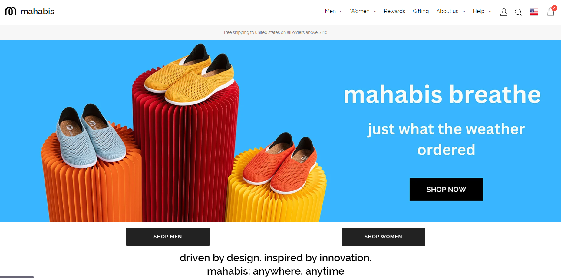 mahabis hero best ecommerce websites