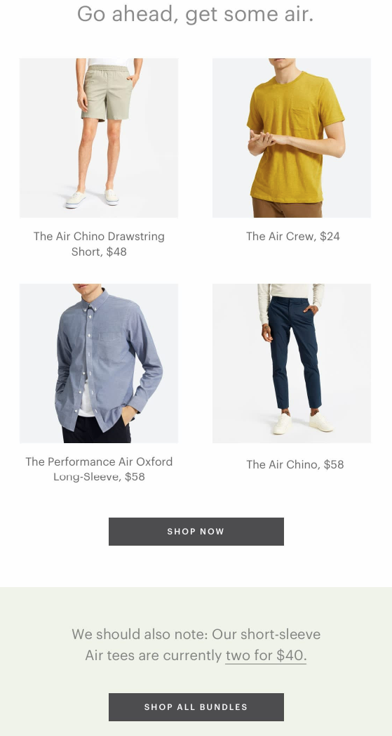 Everlane Email Example 2