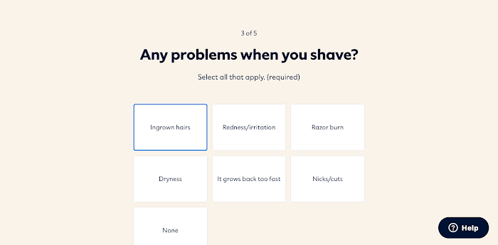 Dollar Shave Club Quiz 2